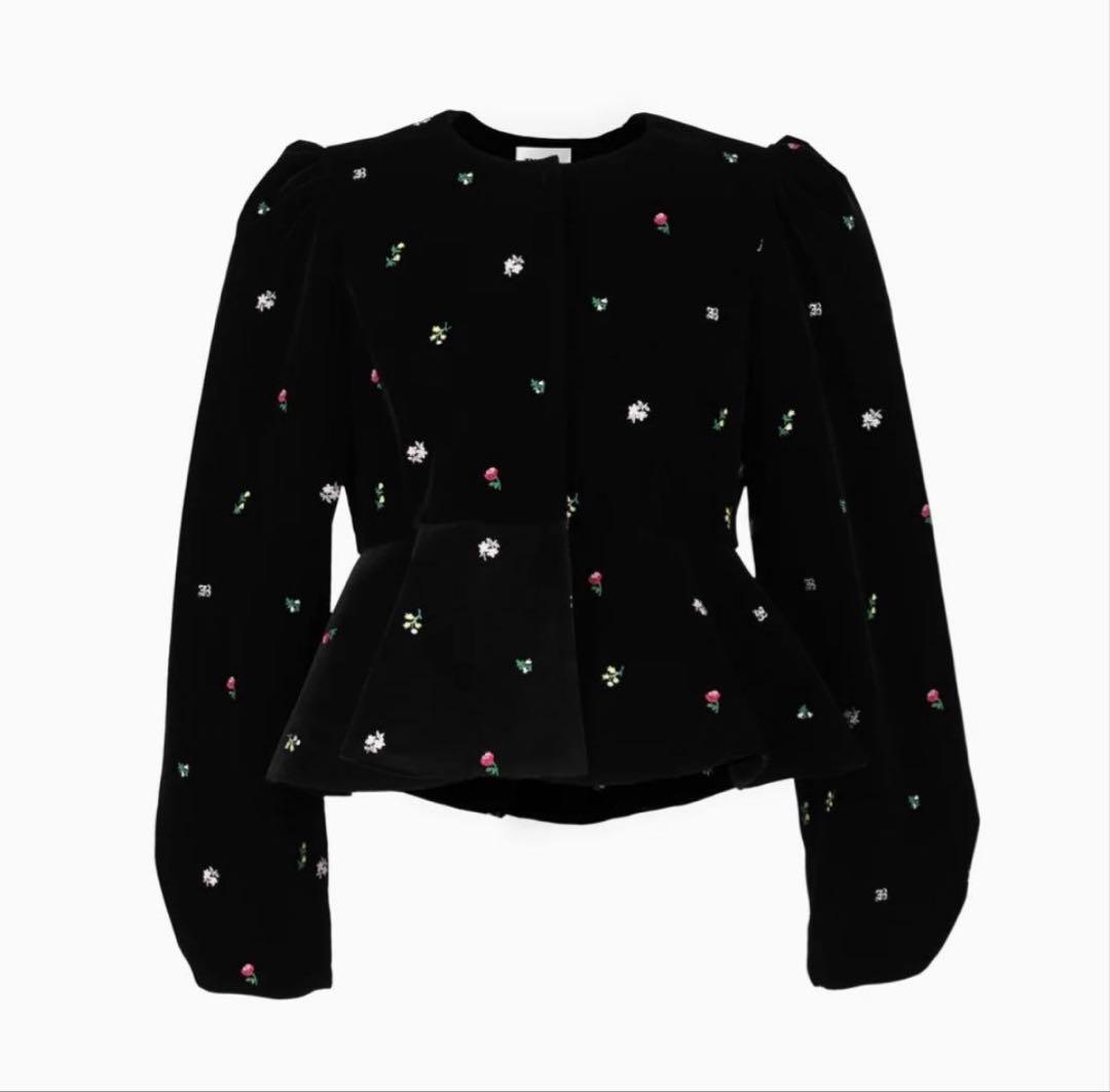 【未使用】BibiyビビィB. STARRY PEPURAMU CARDIGAN