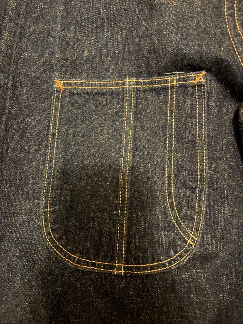 orslow 40s 月桂樹ボタン カバーオール 濃紺 大戦