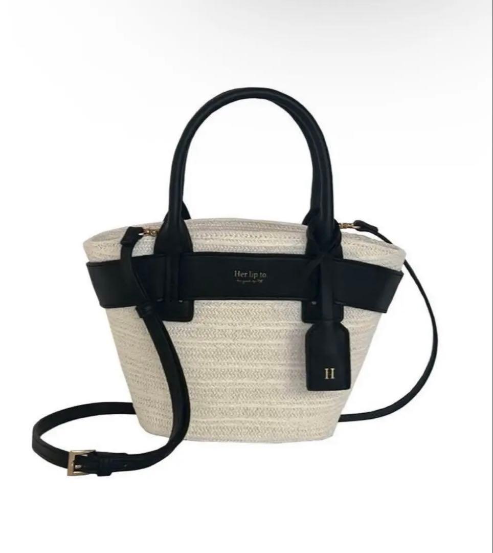 バッグ Herlipto Palma MinI Tote Bag Black2024