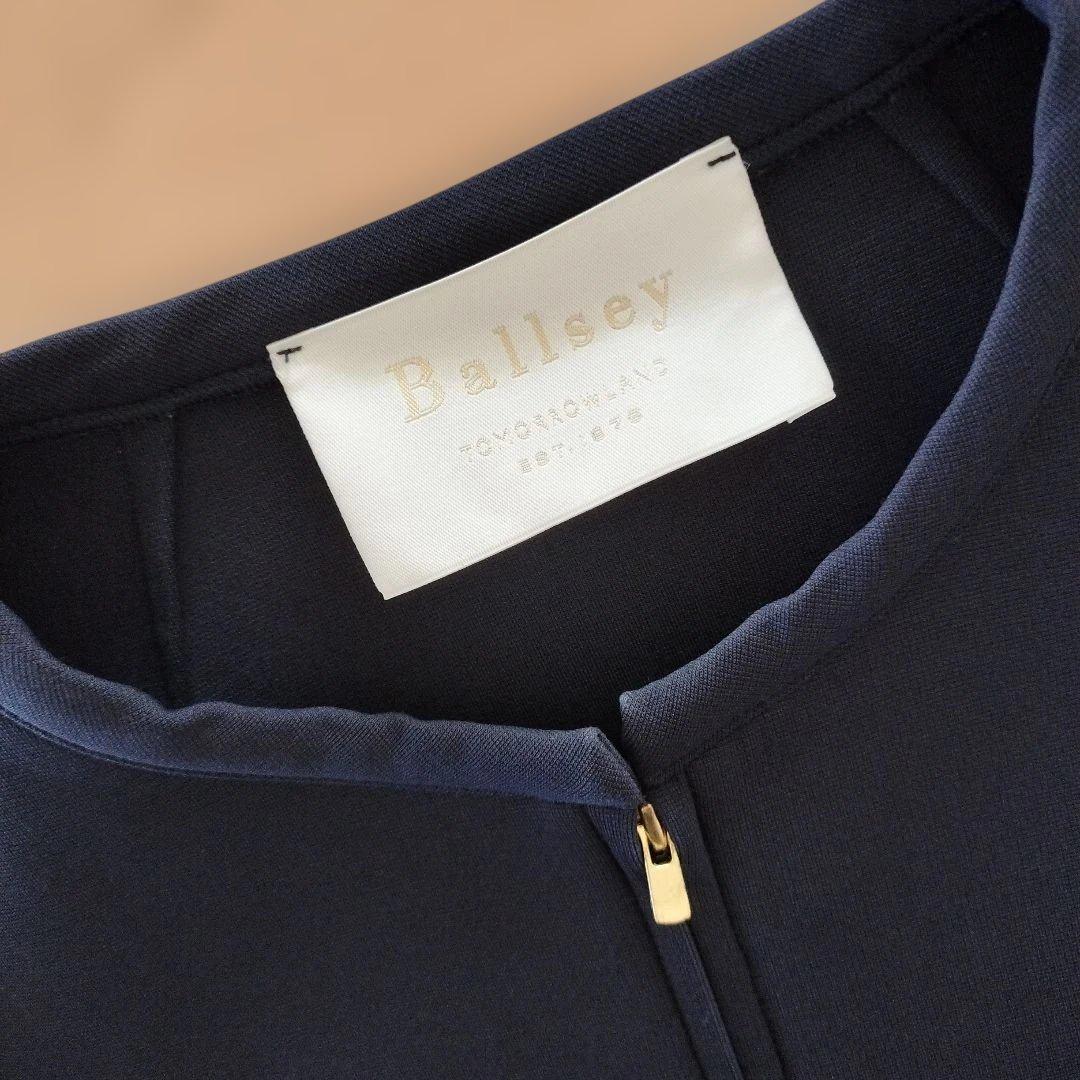 Ballsey ネイビー ノーカラージャケット　卒園式　卒業式　定価35200円