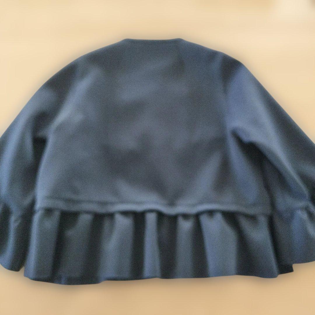 Ballsey ネイビー ノーカラージャケット　卒園式　卒業式　定価35200円