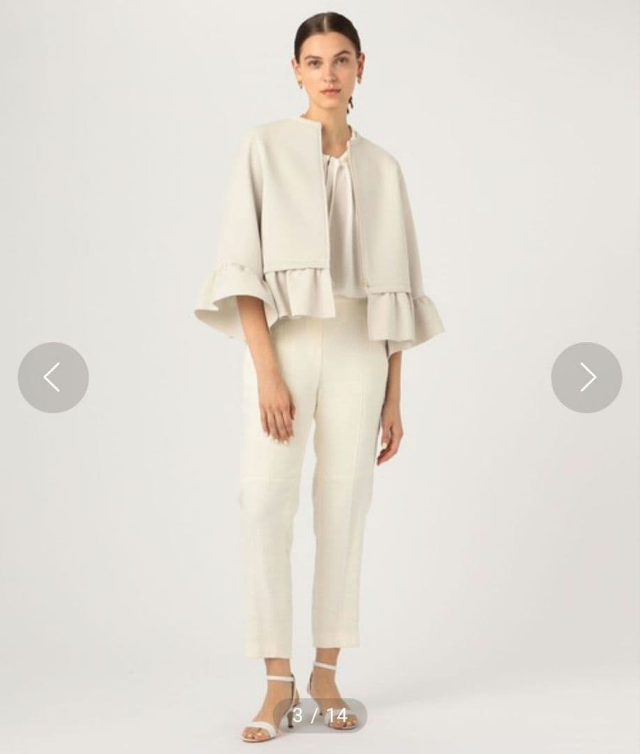 Ballsey ネイビー ノーカラージャケット　卒園式　卒業式　定価35200円