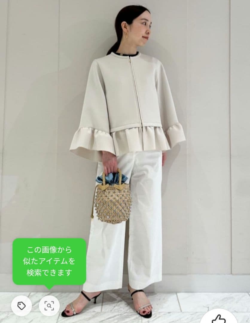 Ballsey ネイビー ノーカラージャケット　卒園式　卒業式　定価35200円