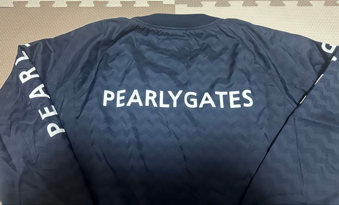 【未使用級】パーリーゲイツ スニードプルオーバー サイズ2 濃紺 レディース