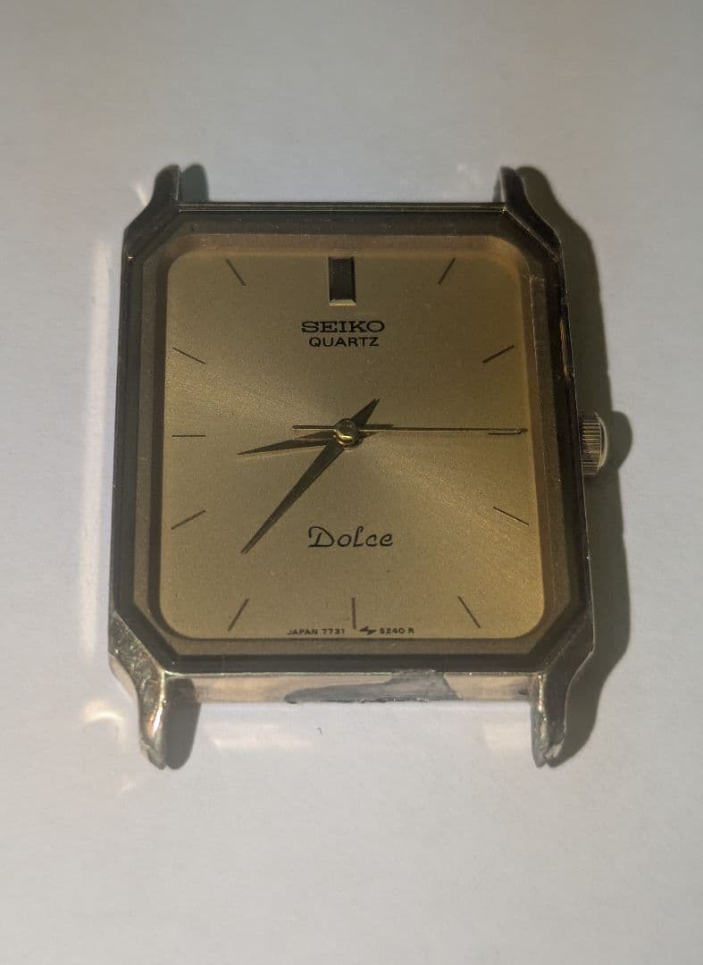 【トトロ】【電池・ベルト新品】セイコー ドルチェ 7731-5210