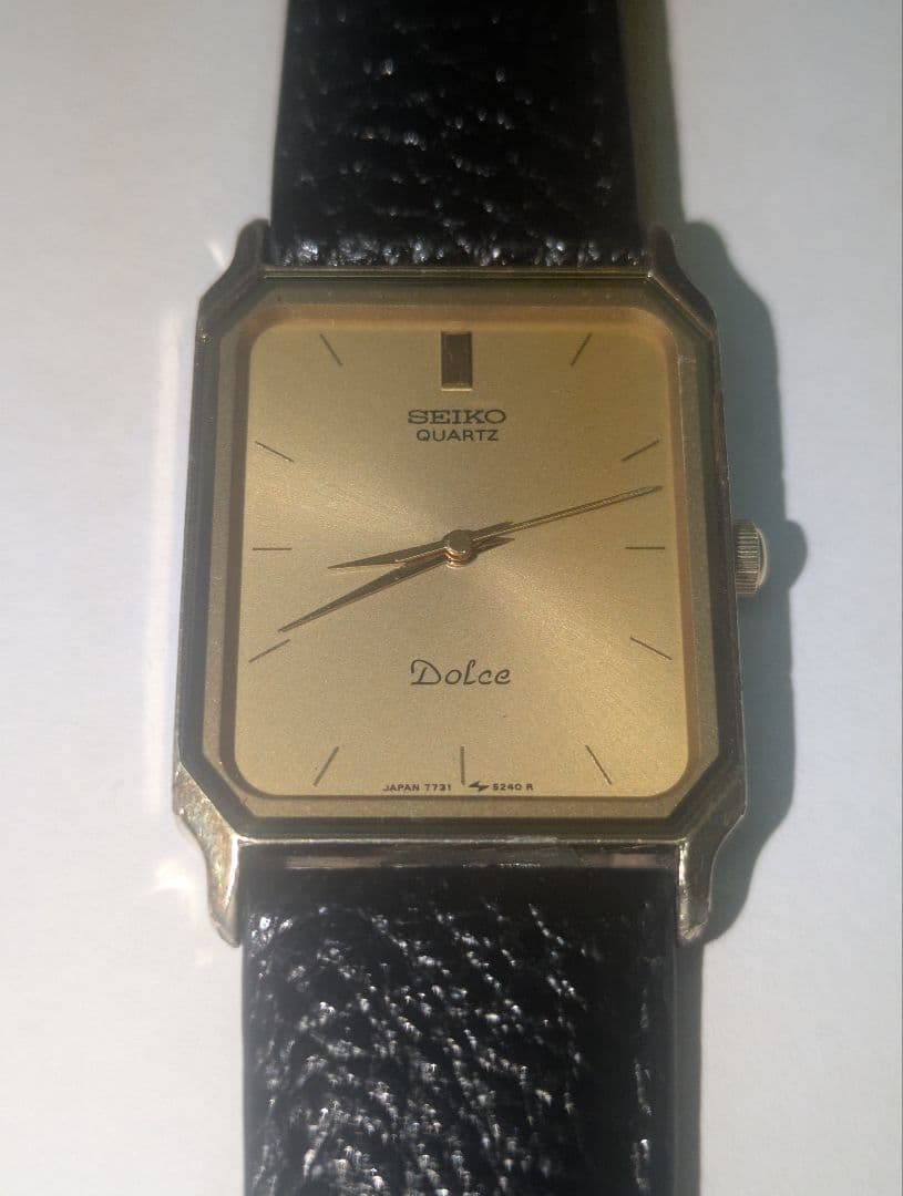 【トトロ】【電池・ベルト新品】セイコー ドルチェ 7731-5210
