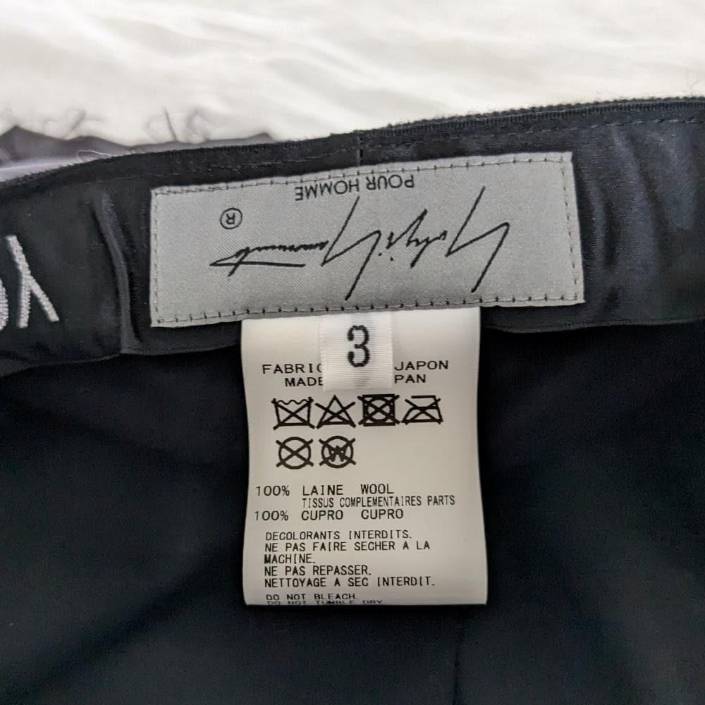 【美品】 ARMY GABARDINE CASQUETTE ヨウジヤマモト