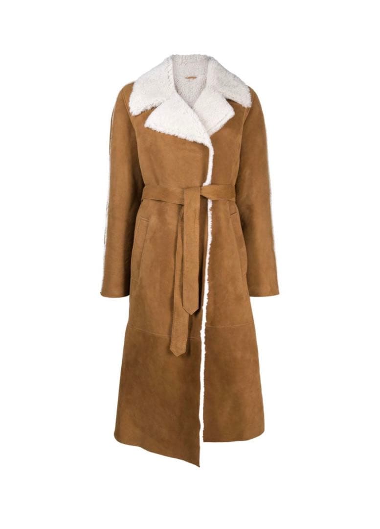 【最終値下げ】新品maje paris リアルムートンコート