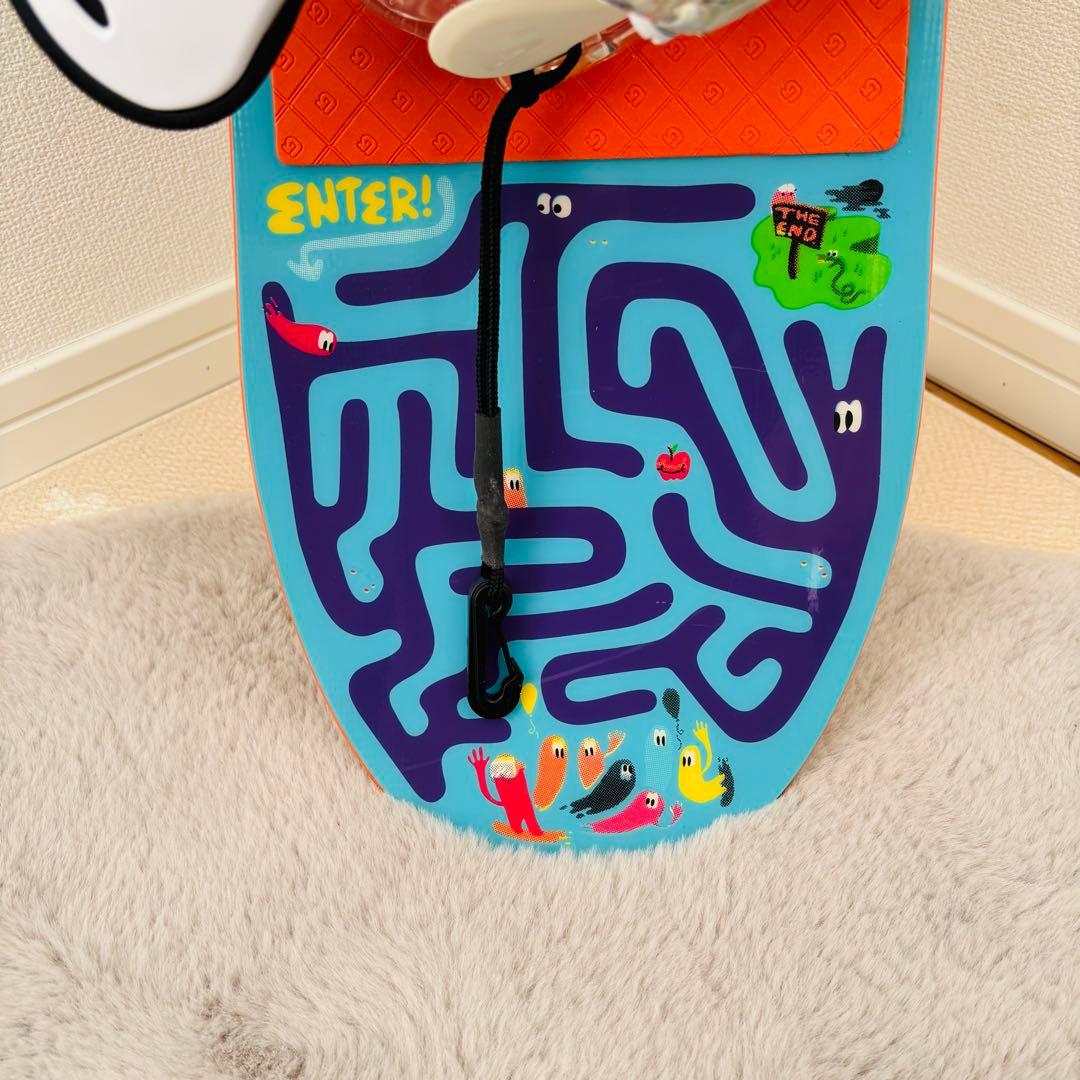 【ジュニア・キッズ】BURTON スノーボード3点セット 100cm K2 ボア