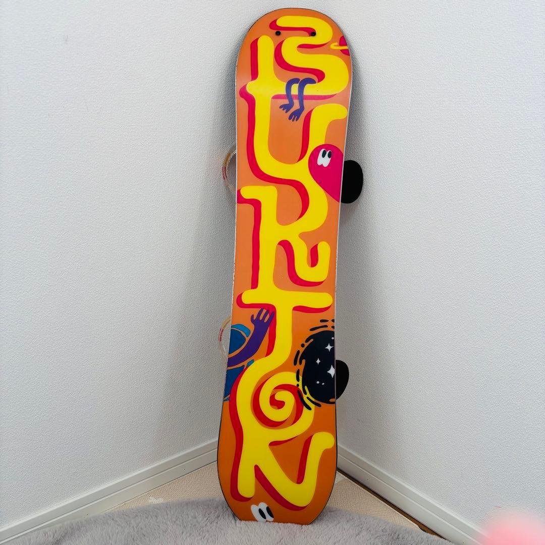 【ジュニア・キッズ】BURTON スノーボード3点セット 100cm K2 ボア