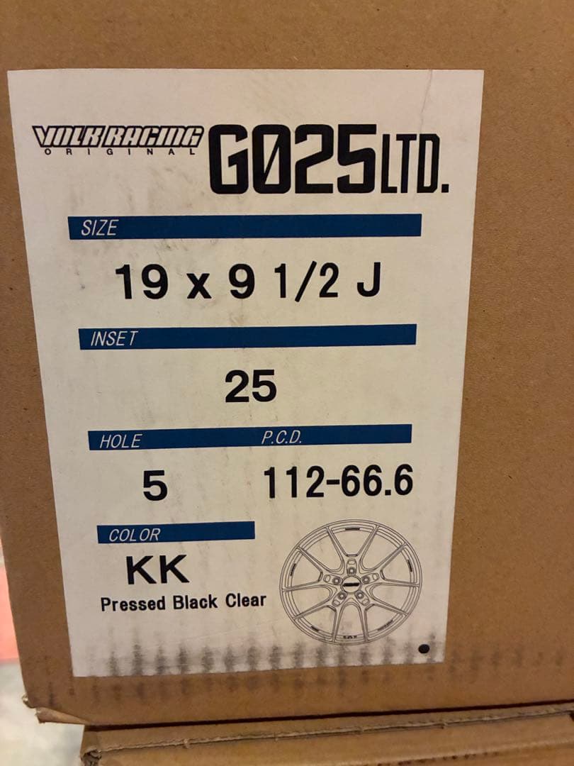 GRスープラ用ホイール4本 レイズG025