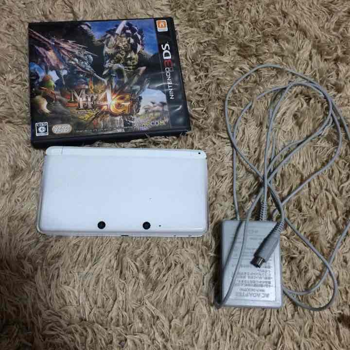 任天堂3DSとモンスターハンター4Gセット
