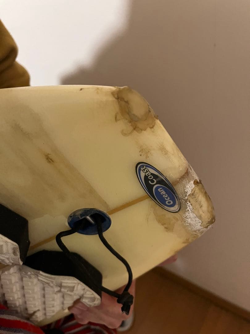 OCEAN ロングボード 花柄デザイン　汚れのみ　傷なし