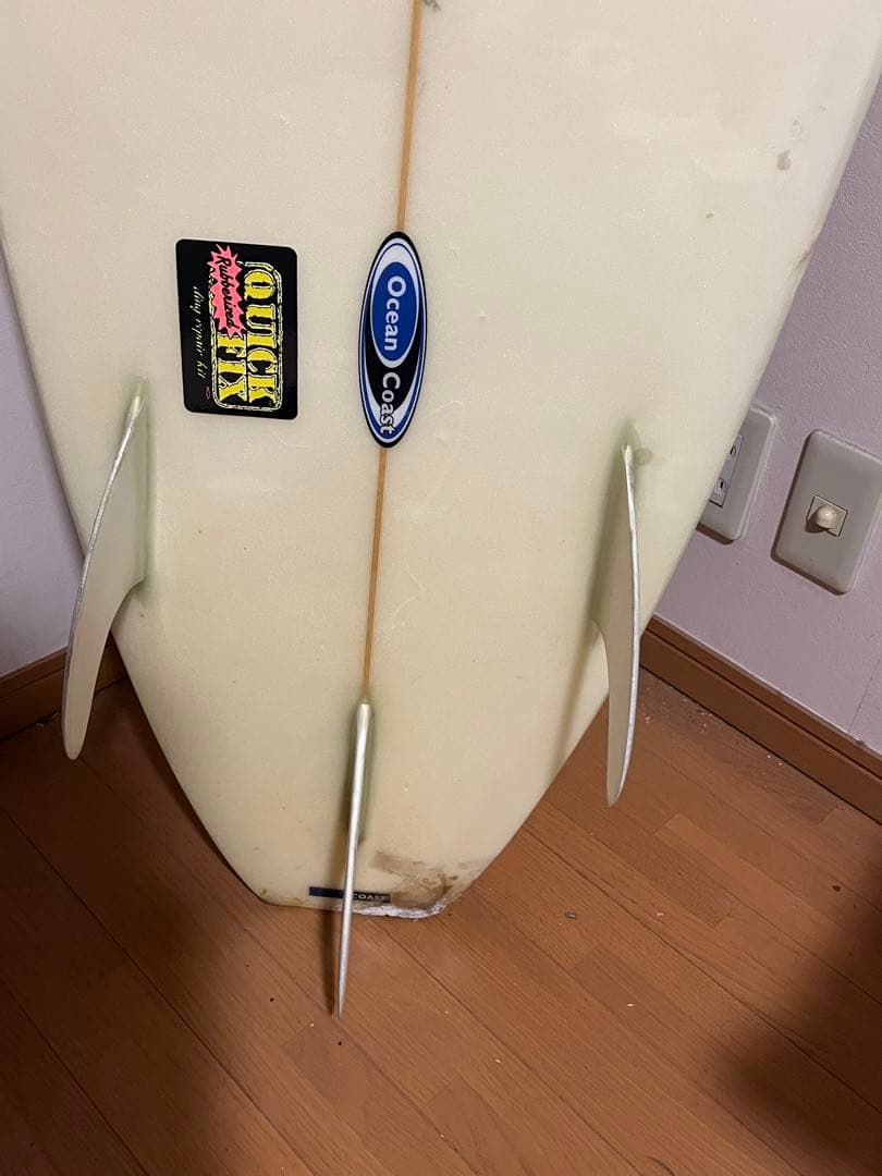 OCEAN ロングボード 花柄デザイン　汚れのみ　傷なし