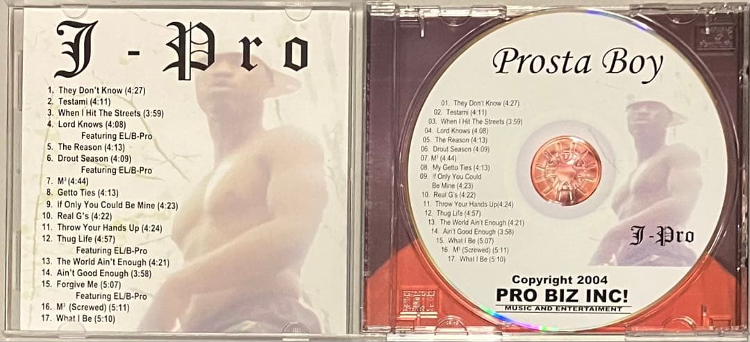 洋楽 G-RAP J-PRO - PROSTA BOY
