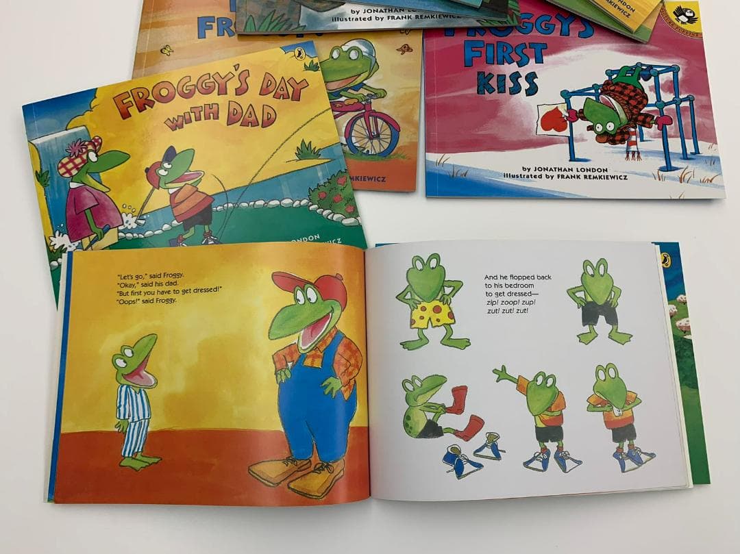 Froggy 英語絵本10冊　全冊mp3音源付　マイヤペン対応　新品