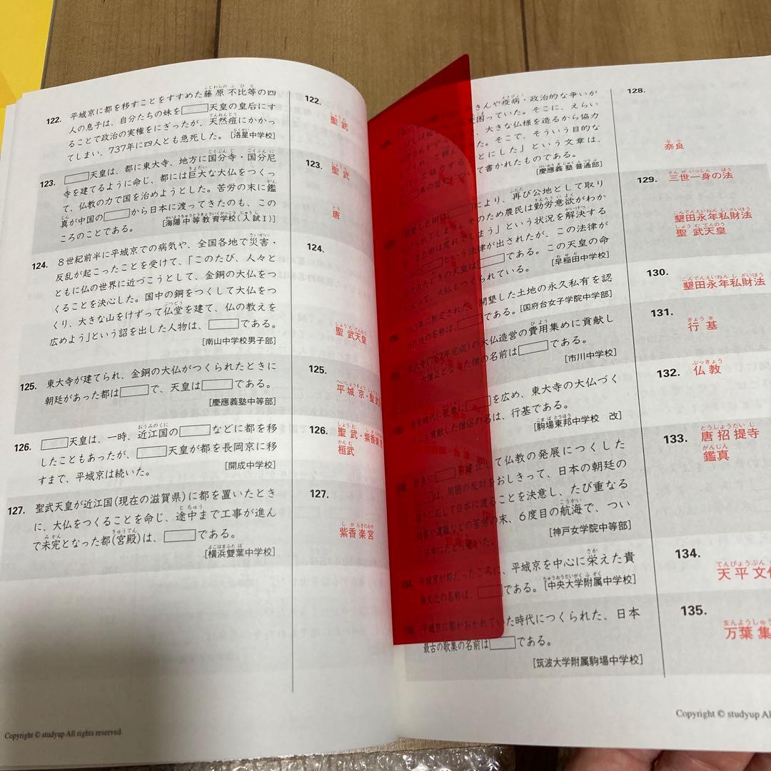 スタディアップ　プラチナアウトプット 地理/歴史/公民 2023/2024年版