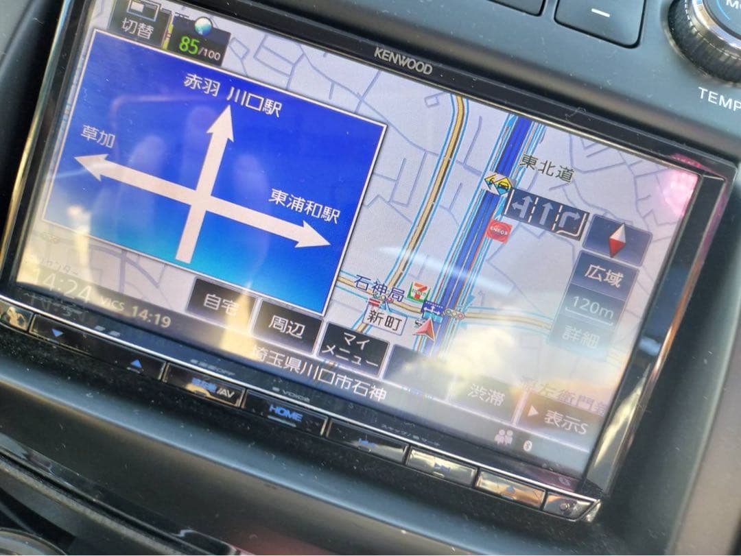 彩速ナビ ドラレコ付き 美品