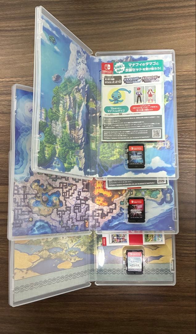 ポケモン　ブリリアントダイヤモンド　 シャイニングパール　アルセウス