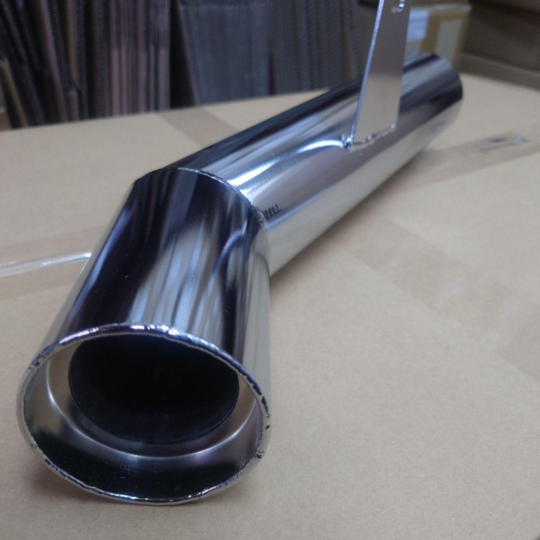 Z900RS訳ありスリップオンマフラースチールメッキ ORM製