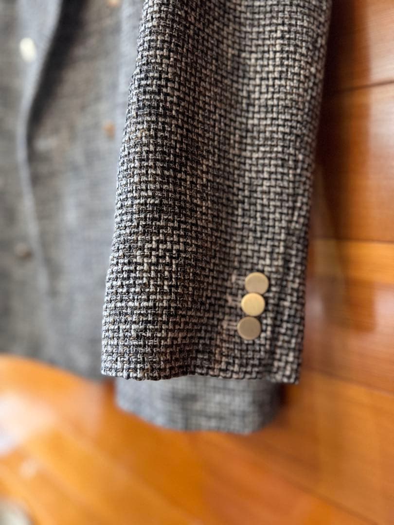 Mila Owen ツイードジャケット　金釦ダブルブレザー