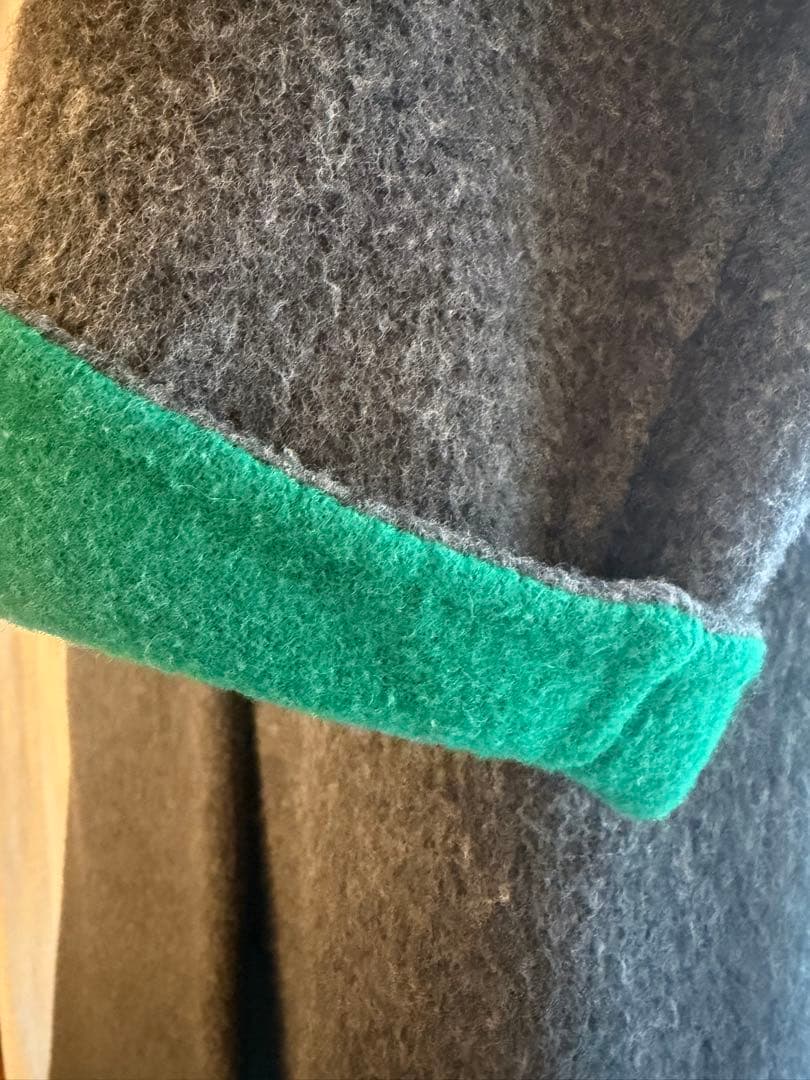 ENFOLD エンフォルド リバーウールロングコート 36