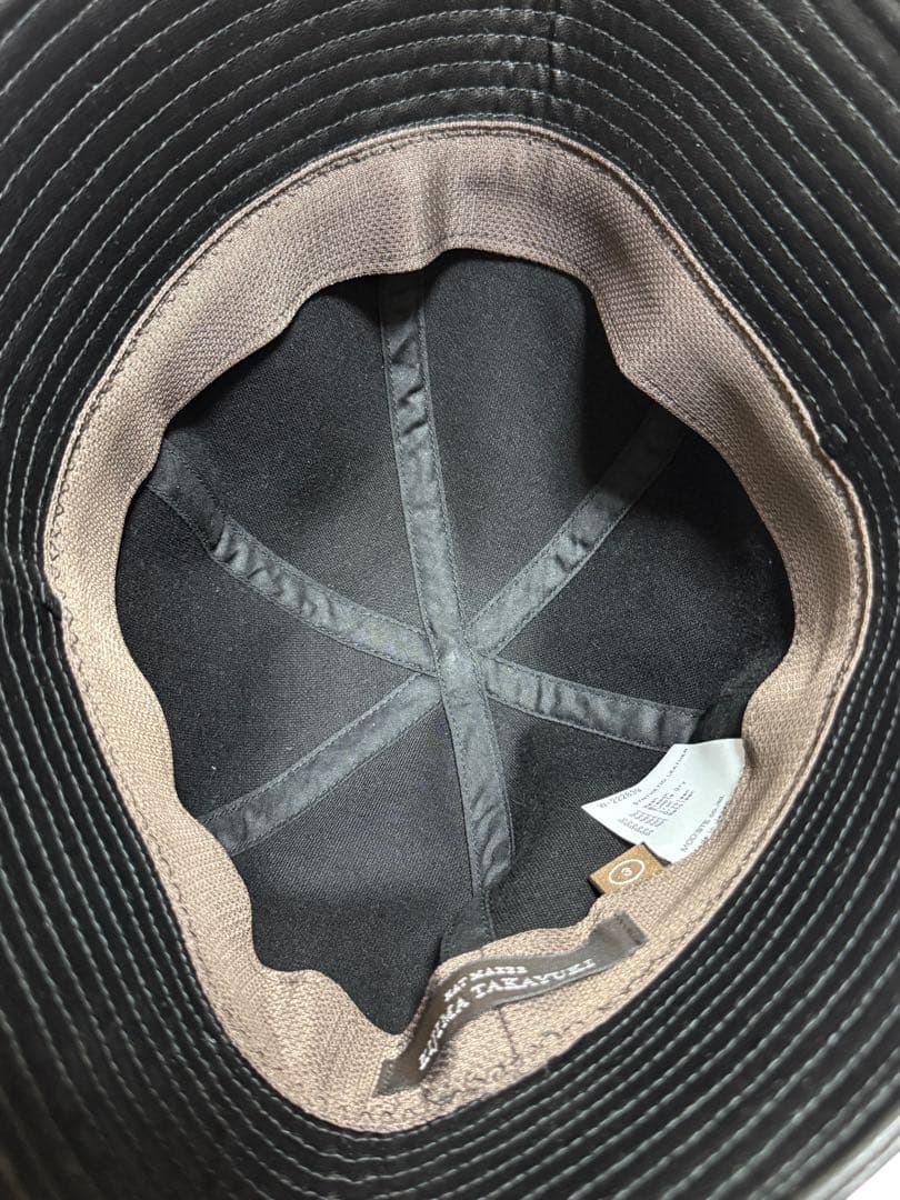 帽子 KIJIMA TAKAYUKI APPLE LEATHER SAILOR HAT