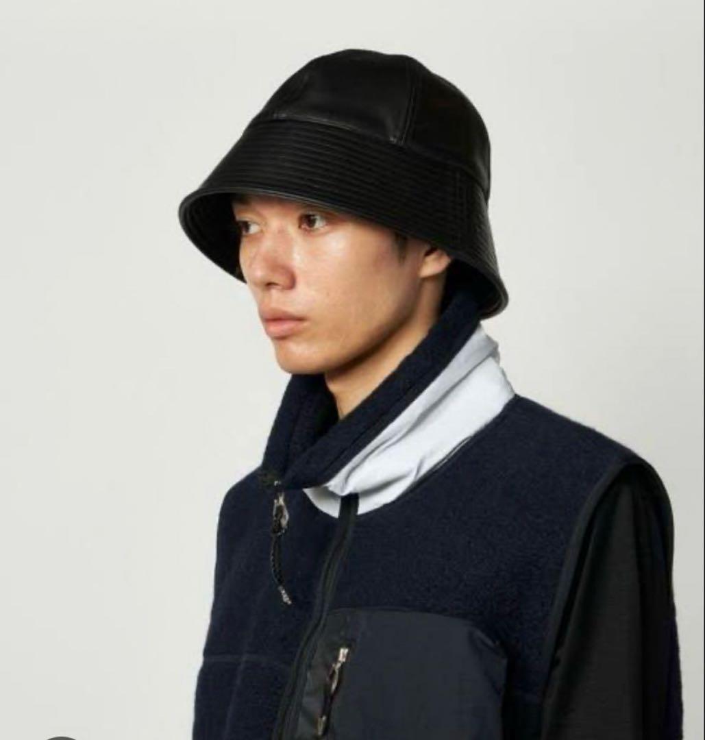帽子 KIJIMA TAKAYUKI APPLE LEATHER SAILOR HAT