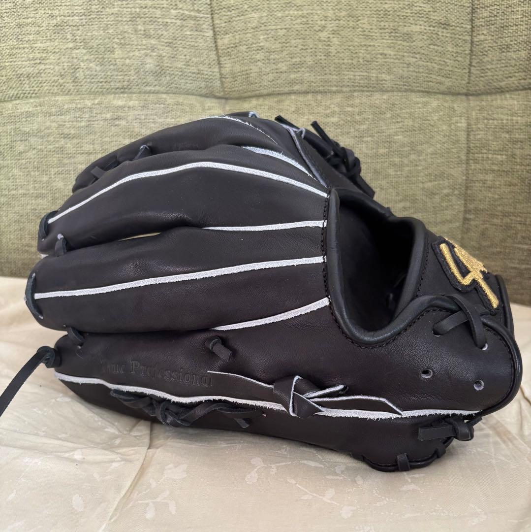 久保田スラッガー 硬式内野手用グラブ KSG-L7 ブラック 湯もみ型付済