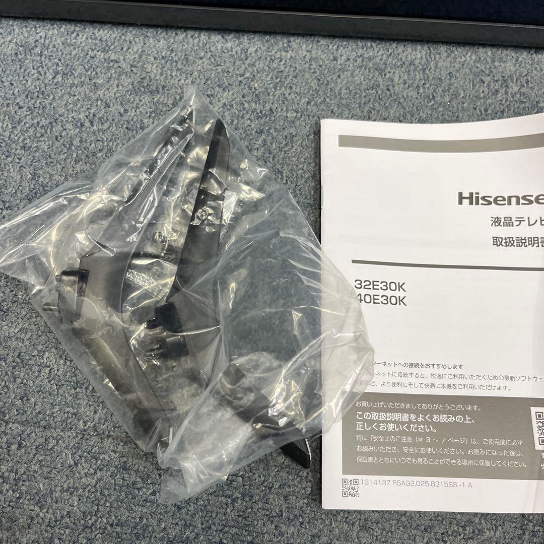 Hisense 40v型 2024年製 液晶テレビ 40E30K