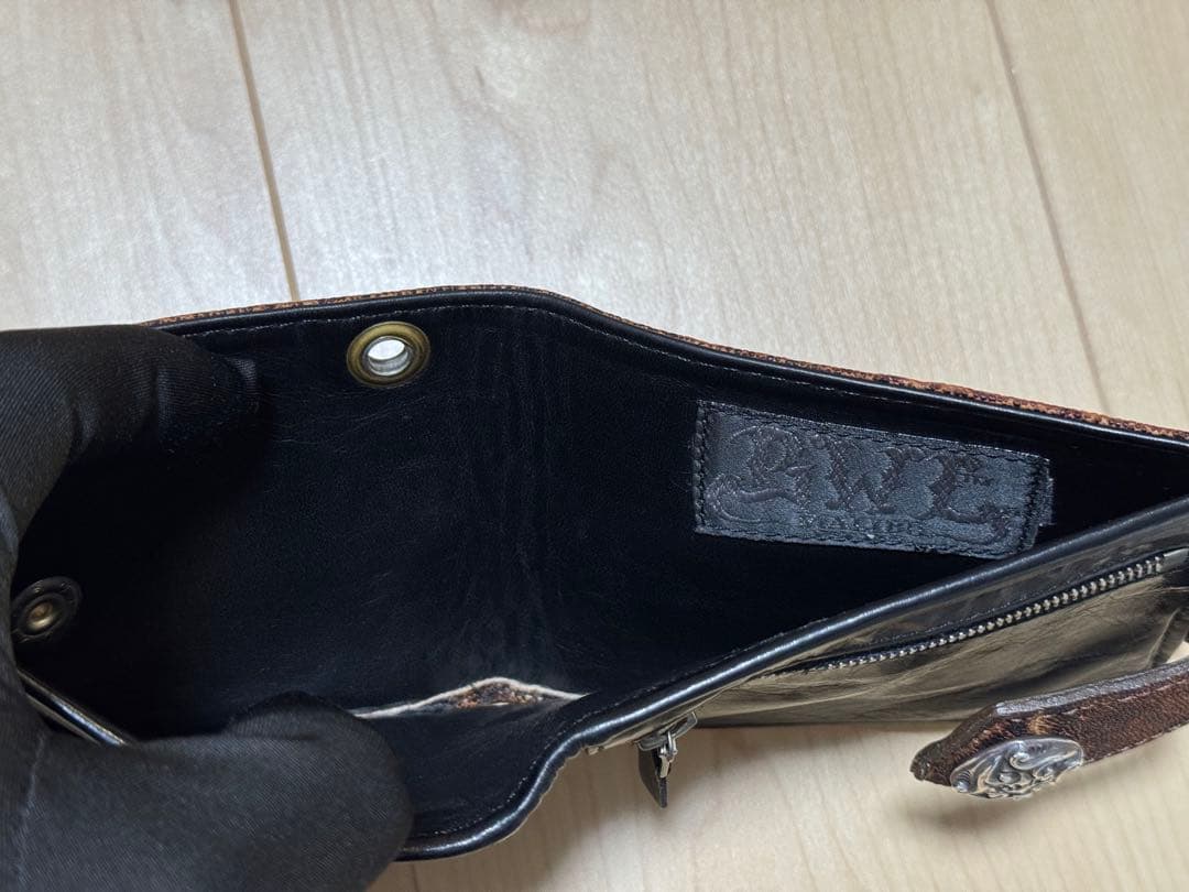 Bill Wall Leather ウォレット 二つ折り財布 エレファントレザー