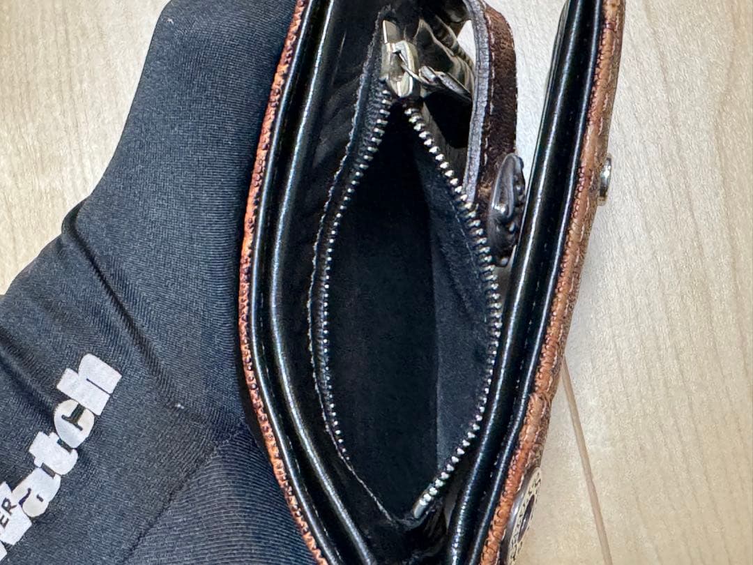 Bill Wall Leather ウォレット 二つ折り財布 エレファントレザー