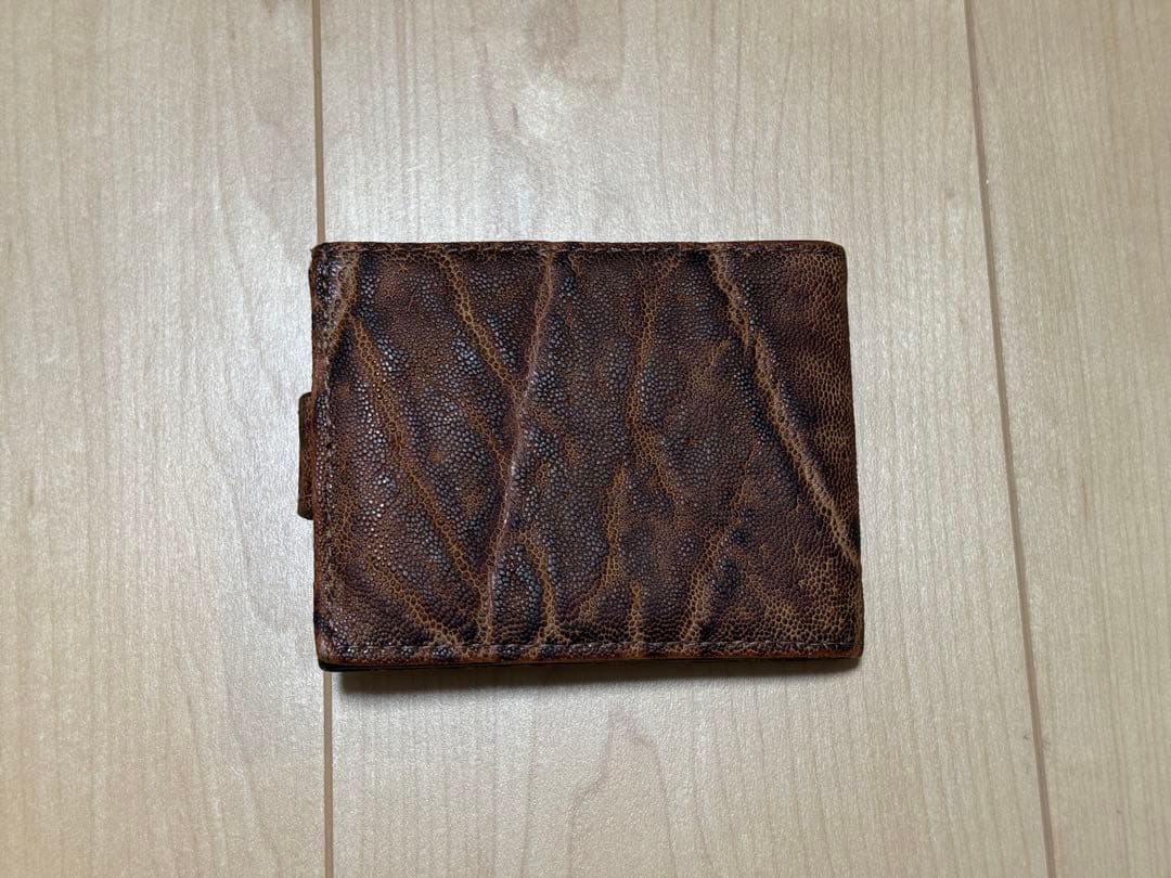 Bill Wall Leather ウォレット 二つ折り財布 エレファントレザー