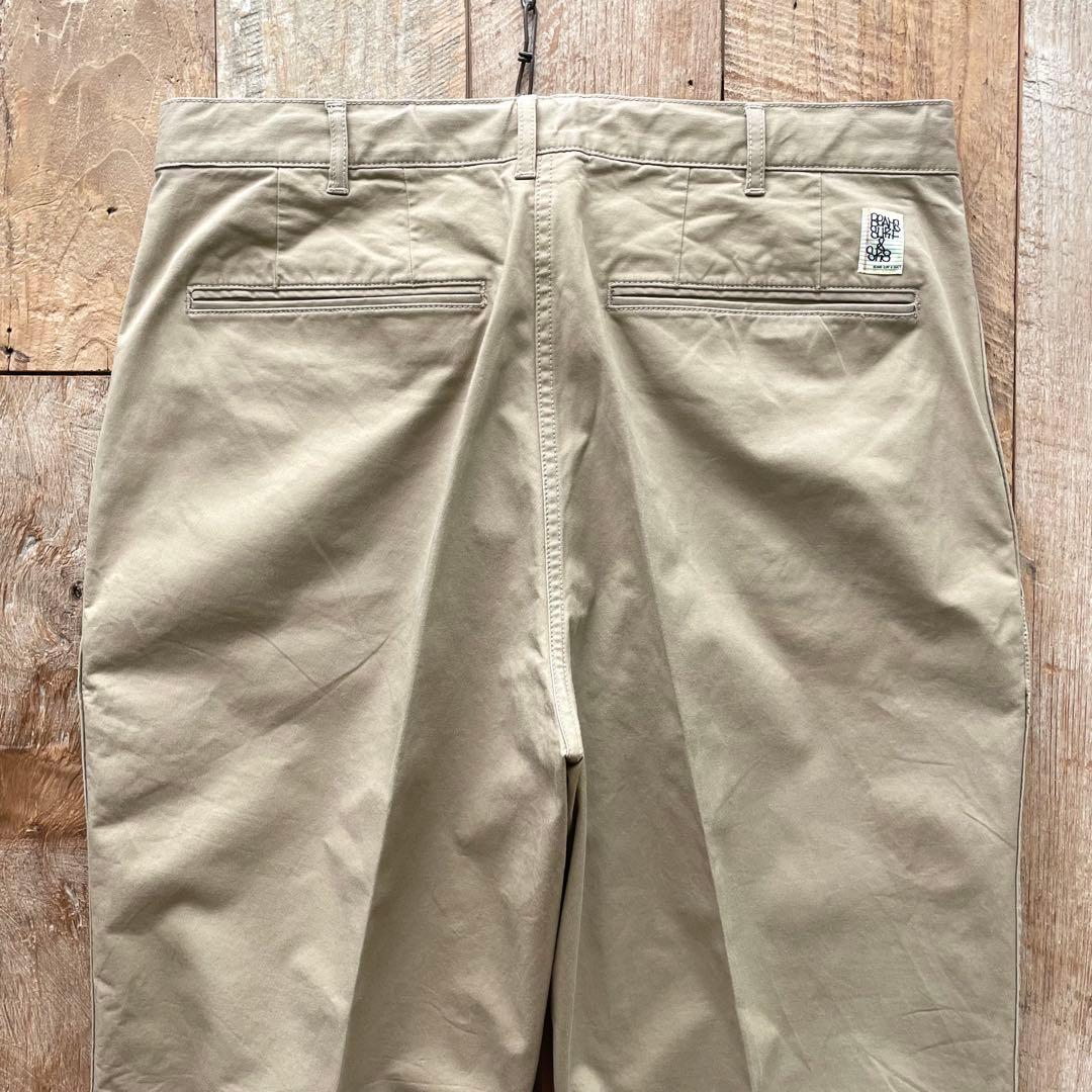 【美品】BEAMS SURF&SK8 SSZ ワイド トラウザーズ パンツ L