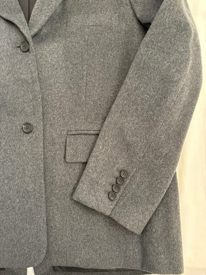 Dad Jacket コート カラー グレーサイズ36