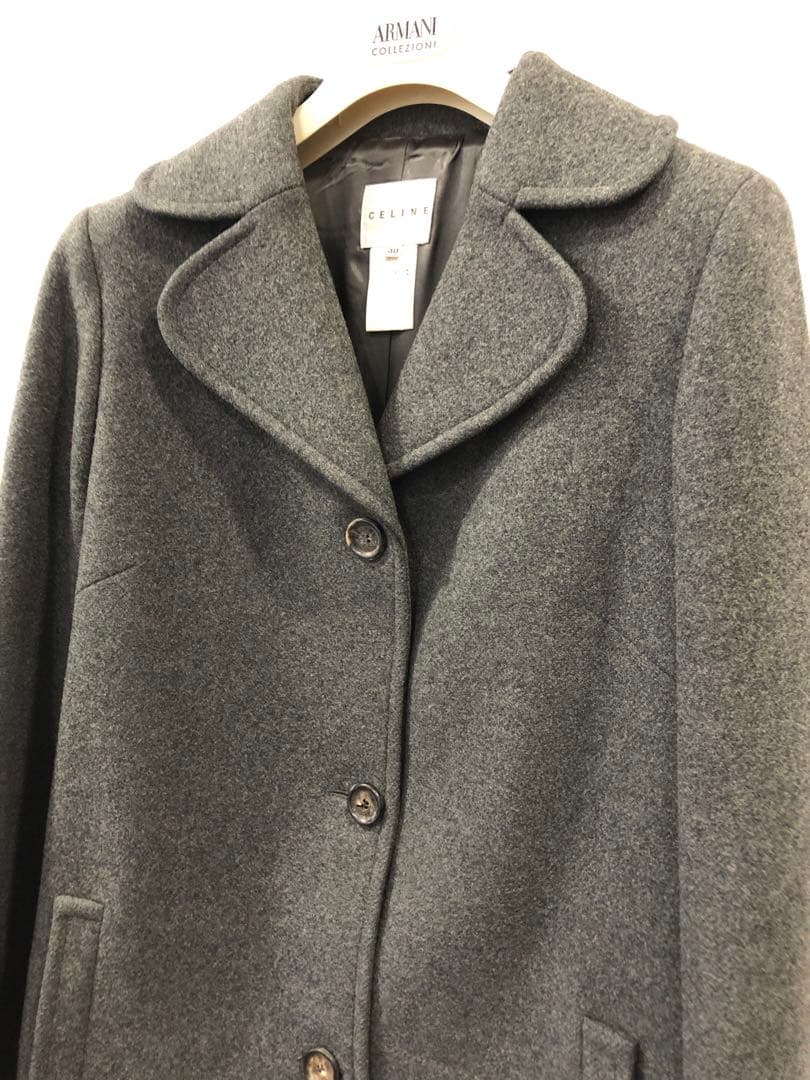 専用セリーヌ CELINE コート 40 グレー