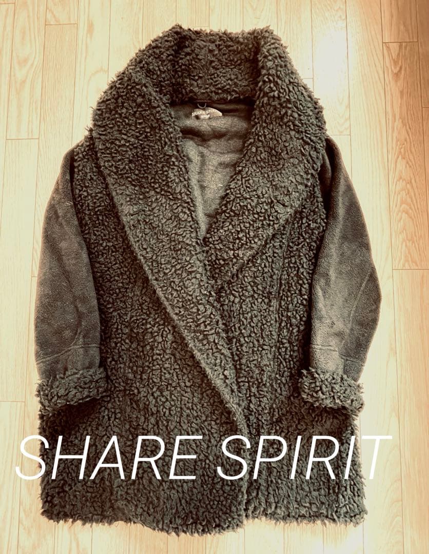 SHARE SPIRIT HOMME コート ブラック Sサイズ　希少