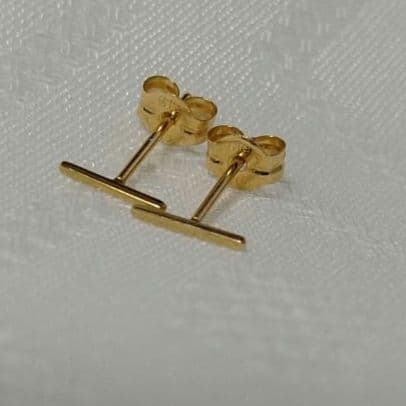 【美品】ete エテ　K10YG ワイヤー ピアス K18