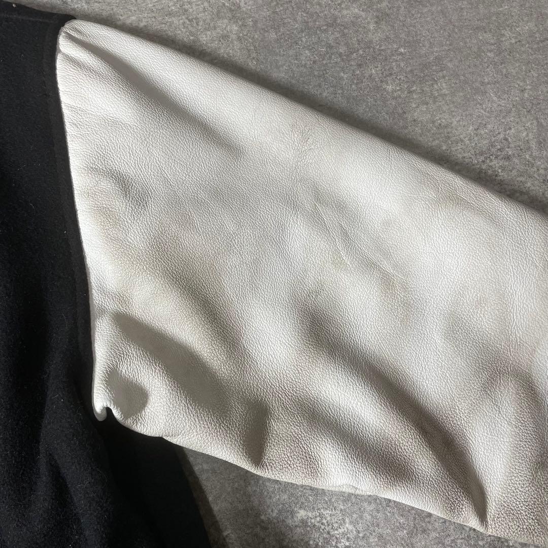 90s〜 GAME sportswear L USA製 スタジャン ウール