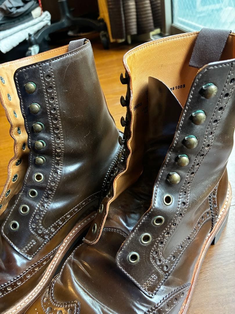 Crockett&Jones Islay ボーウィンコードバン UK7h