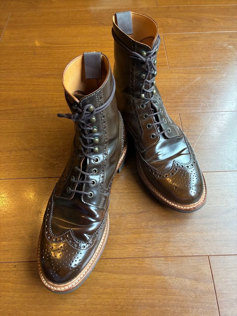 Crockett&Jones Islay ボーウィンコードバン UK7h