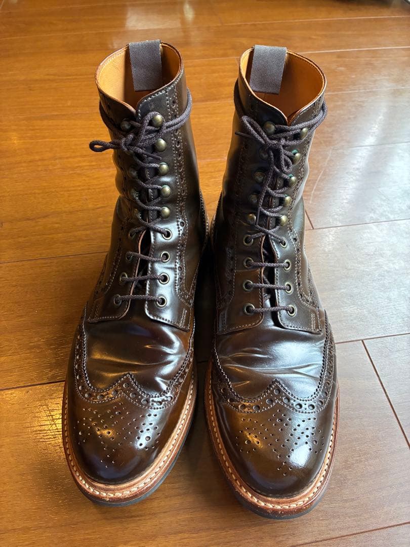 Crockett&Jones Islay ボーウィンコードバン UK7h