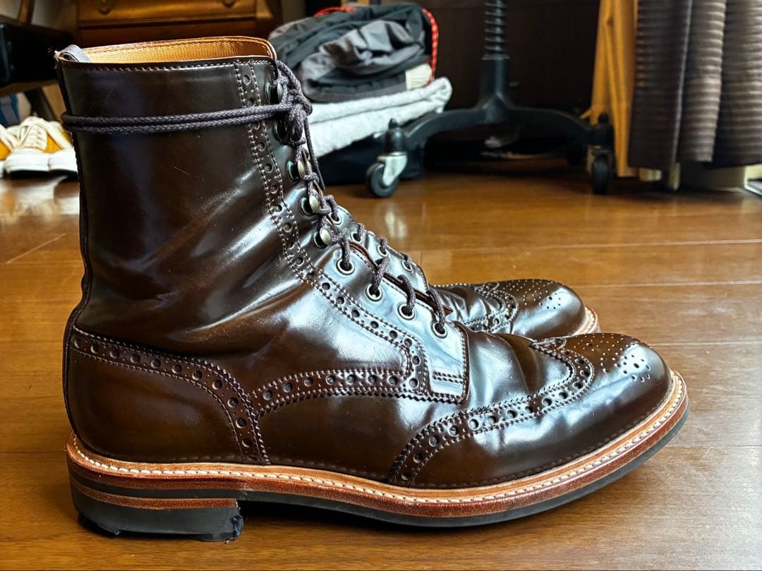 Crockett&Jones Islay ボーウィンコードバン UK7h