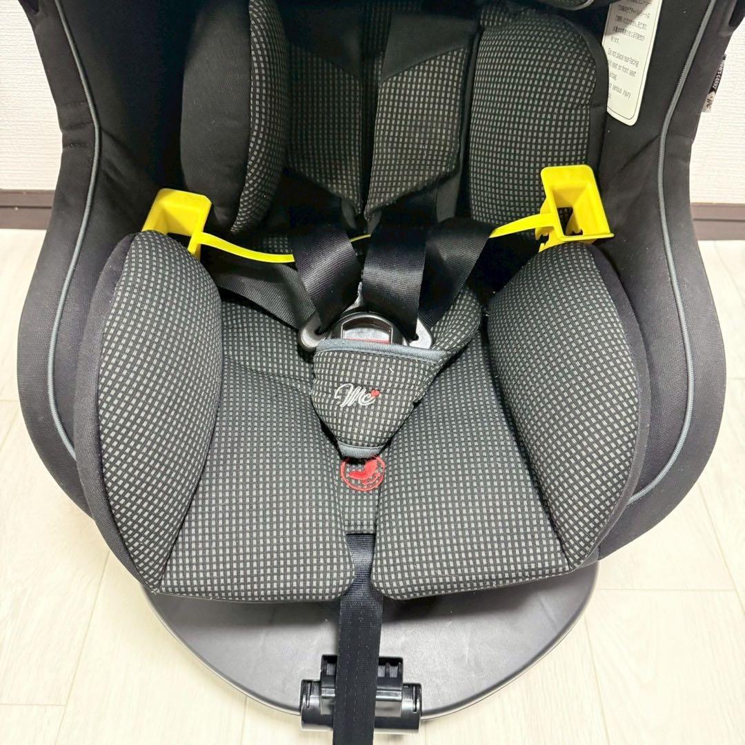 極美品 マムズキャリー ターンレジェFIX チャイルドシート ISOFIX