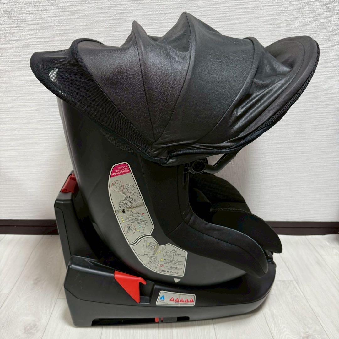 極美品 マムズキャリー ターンレジェFIX チャイルドシート ISOFIX