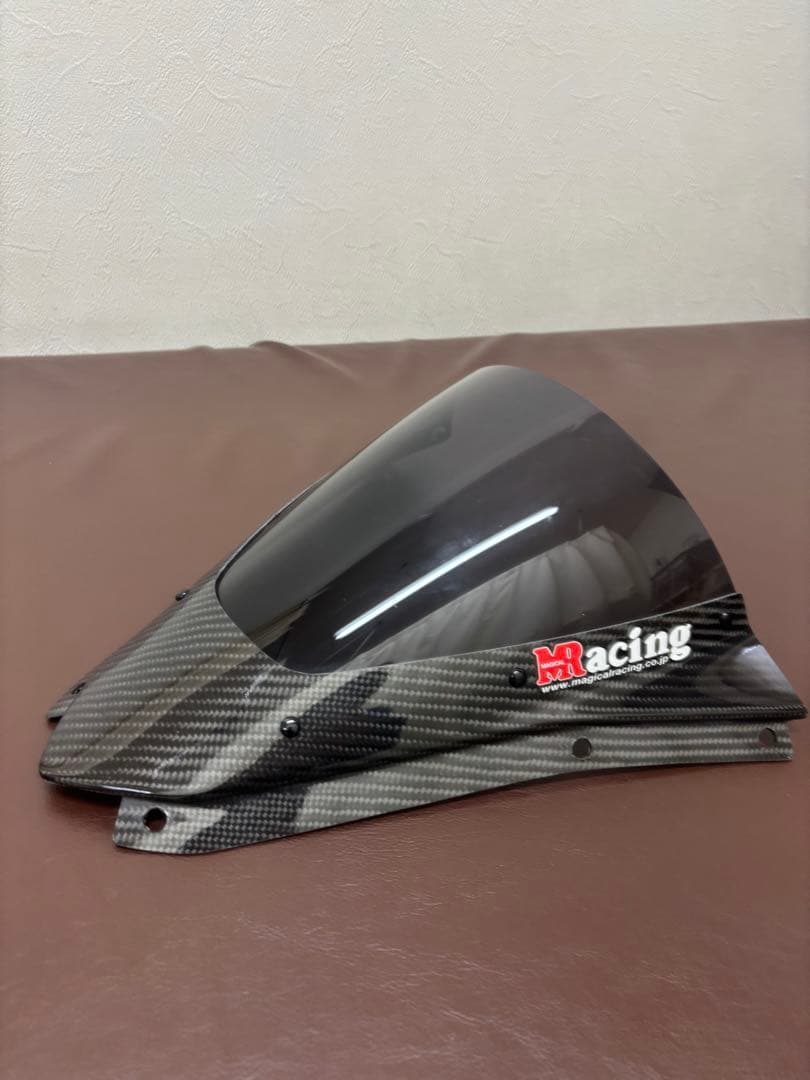 MRacing カーボンファイバー レーシングスクリーン　ninja h2