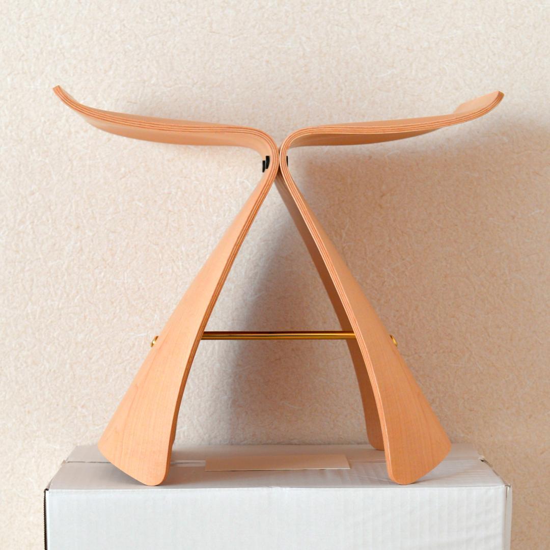 柳宗理 バタフライスツール 正規品 メープル 人気商品 早い者勝ち！