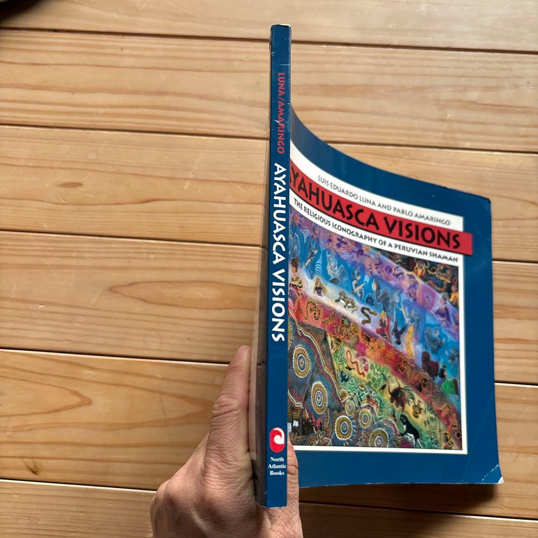 パブロ・アマリンゴ　「アヤワスカ・ビジョン」　サイン本