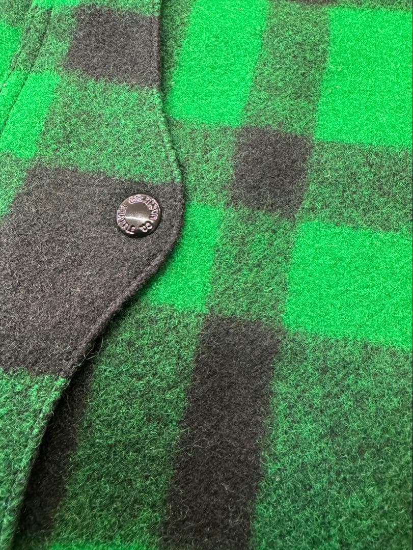 【希少サイズ38】USA製 フィルソン マッキーノクルーザー グリーン×ブラック