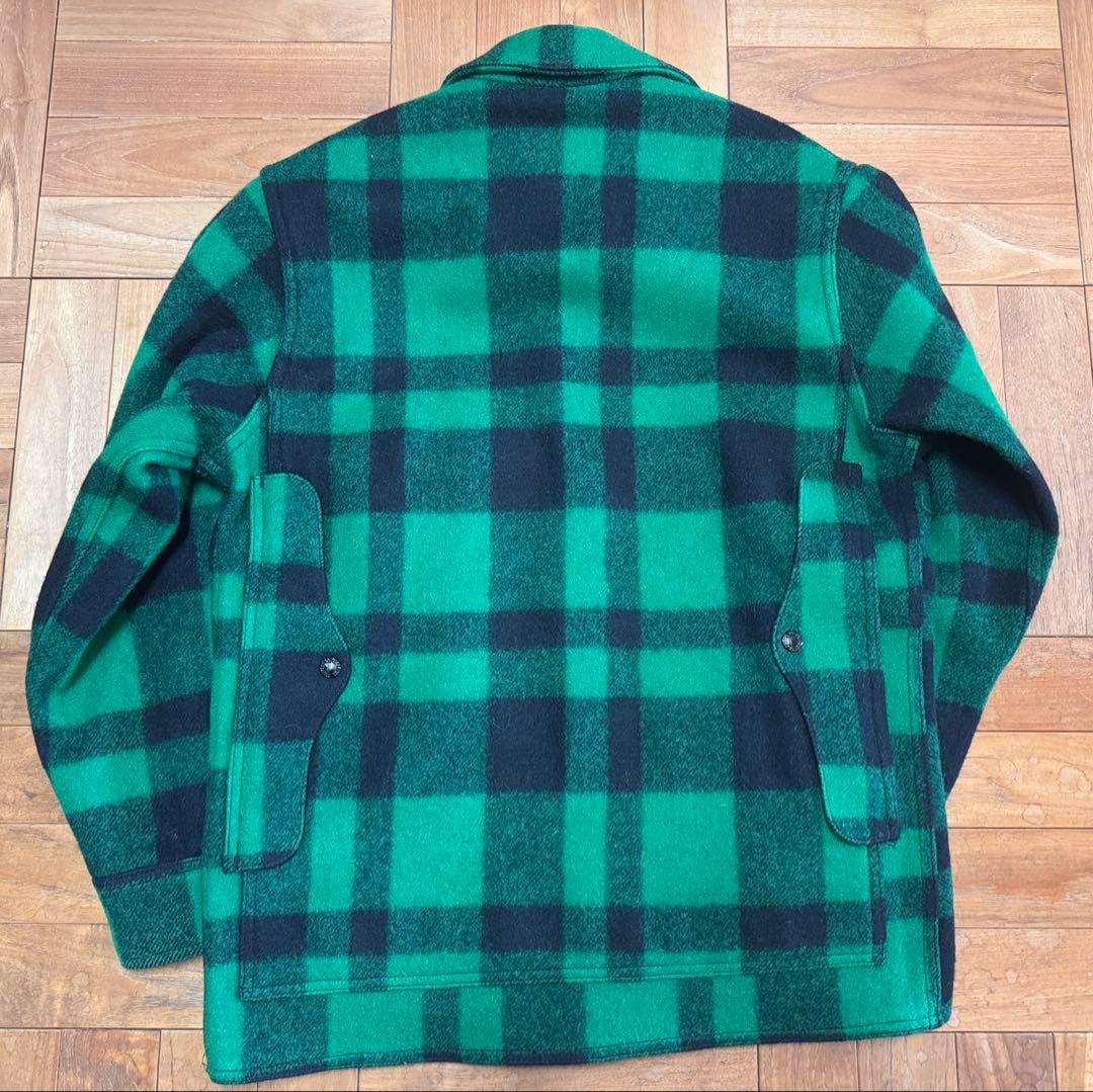 【希少サイズ38】USA製 フィルソン マッキーノクルーザー グリーン×ブラック